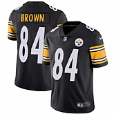 Nike Pittsburgh Steelers #84 Antonio Brown Black Team Color NFL Vapor Untouchable Limited Jersey,baseball caps,new era cap wholesale,wholesale hats
